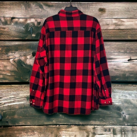 • Hobbs Creek • Plaid Flannel Long-Sleeve Shirt - Picture 6 of 6